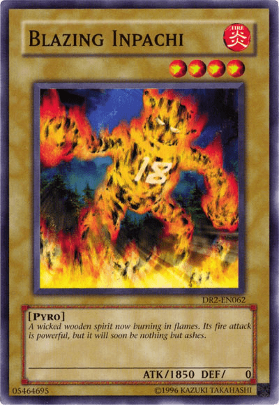 Blazing Inpachi [DR2-EN062] Common - Josh's Cards