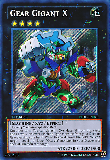 Gear Gigant X [REDU-EN046] Secret Rare - Josh's Cards
