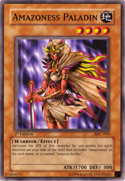 Amazoness Paladin [MFC-059] Common - Josh's Cards