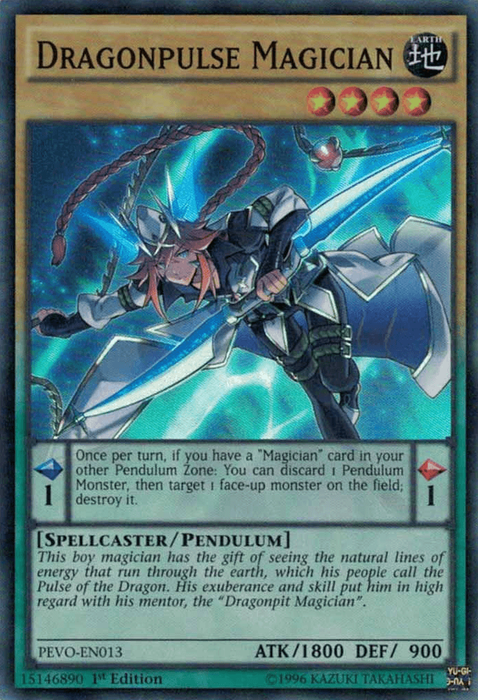 Dragonpulse Magician [PEVO-EN013] Super Rare - Josh's Cards