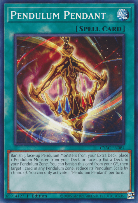 Pendulum Pendant [CYAC-EN084] Common - Josh's Cards