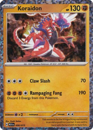 Koraidon 008 - McDonalds Promos 2024 Holofoil