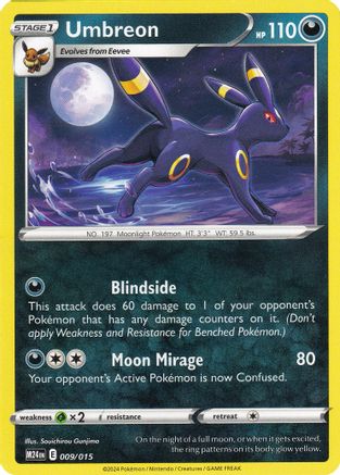 Umbreon 009 - McDonalds Promos 2024
