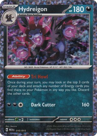 Hydreigon 010 - McDonalds Promos 2024 Holofoil