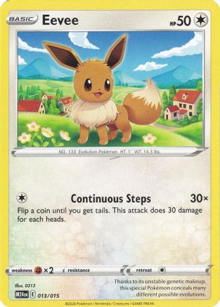 Eevee 013 - McDonalds Promos 2024