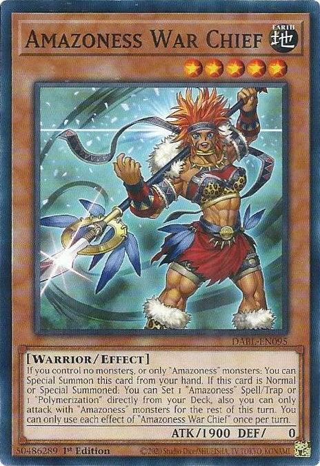 Amazoness War Chief [DABL-EN095] Common - Josh's Cards