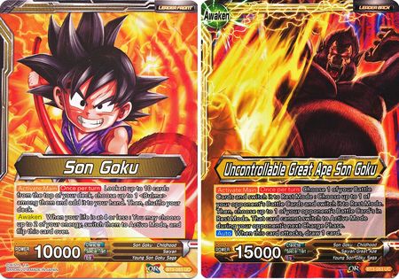 Son Goku // Uncontrollable Great Ape Son Goku (BT3-083) [Cross Worlds] Parallel Foil