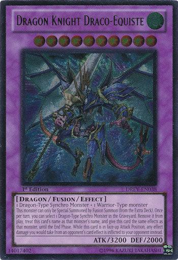 Dragon Knight Draco-Equiste [DREV-EN038] Ultimate Rare - Josh's Cards