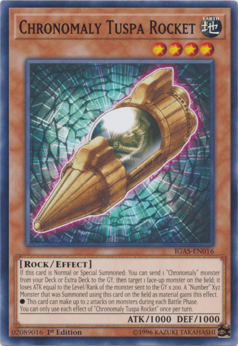 Chronomaly Tuspa Rocket [IGAS-EN016] Common - Josh's Cards