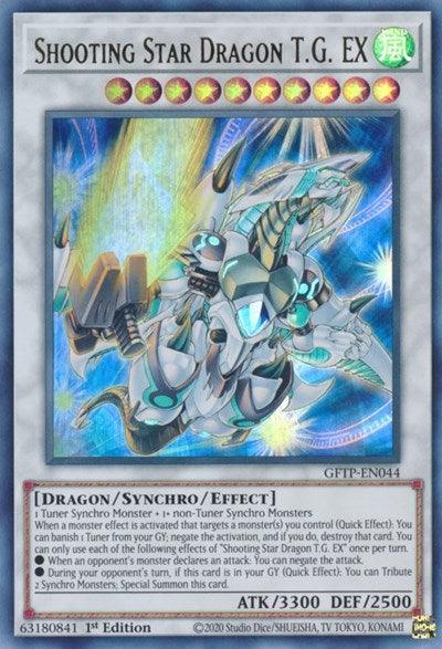 Shooting Star Dragon T.G. EX [GFTP-EN044] Ultra Rare - Josh's Cards