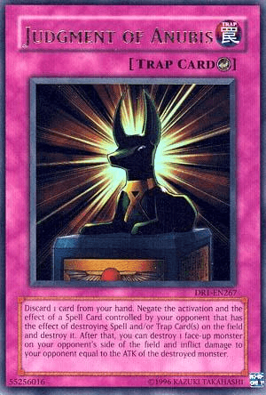 Judgment of Anubis [DR1-EN267] Ultra Rare - Josh's Cards