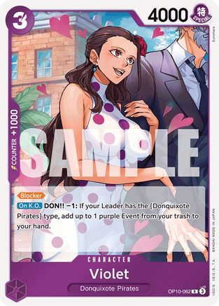 Violet (OP10-062) - Royal Blood Foil