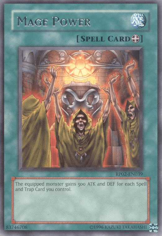 Mage Power [RP02-EN039] Rare - Josh's Cards