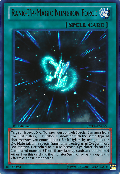 Rank-Up-Magic Numeron Force [JOTL-EN059] Ultra Rare - Josh's Cards