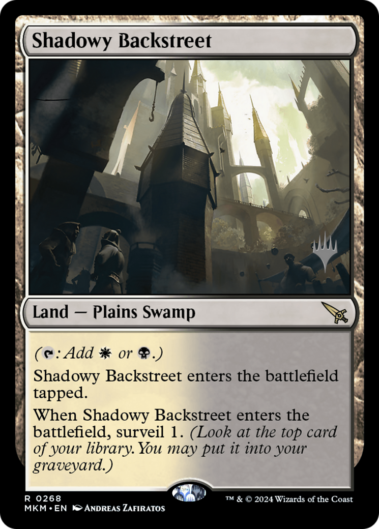 Shadowy Backstreet (PPMKM-268) - Murders at Karlov Manor Promos