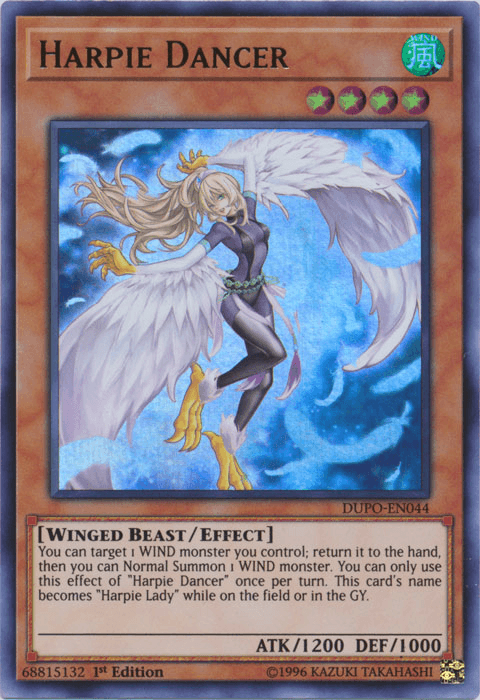 Harpie Dancer [DUPO-EN044] Ultra Rare - Josh's Cards