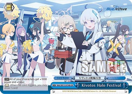 Kivotos Halo Festival (BAV/W112-E140 CR) - Blue Archive