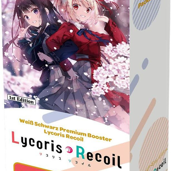 lycoris recoil booster box Weiss Schwarz: Lycoris Recoil Premium Booster