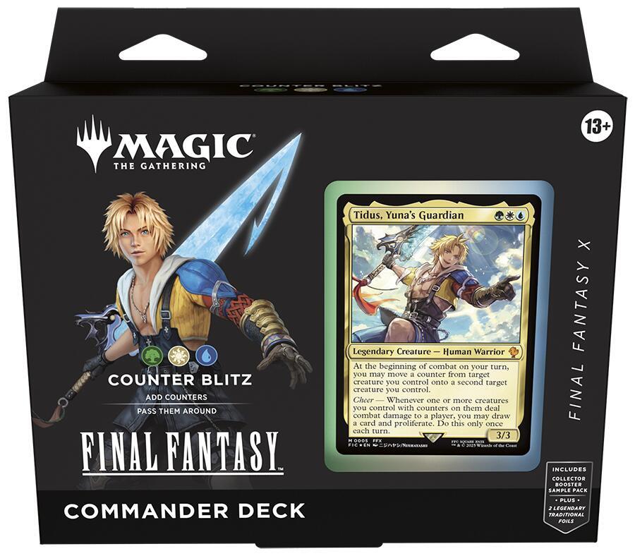 Magic: The Gathering - Final Fantasy Commander Deck (Counter Blitz)