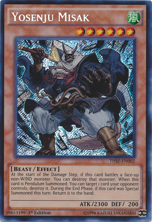 Yosenju Misak [THSF-EN002] Secret Rare - Josh's Cards