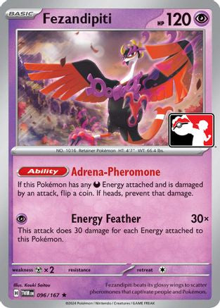 Fezandipiti 096/167 - Prize Pack Series Cards
