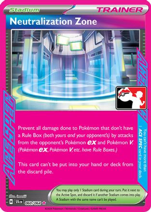 Neutralization Zone 060 - Prize Pack Series Cards Holofoil