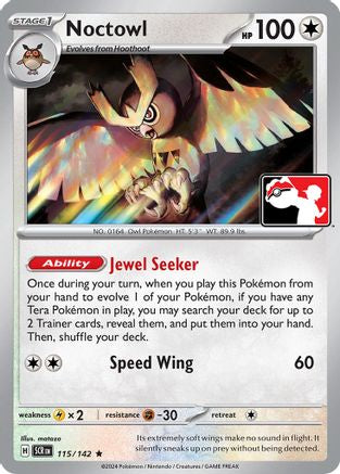 Noctowl 115/142 - Prize Pack Series Cards Holofoil