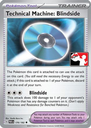 Technical Machine: Blindside 176/182 - Prize Pack Series Cards Holofoil