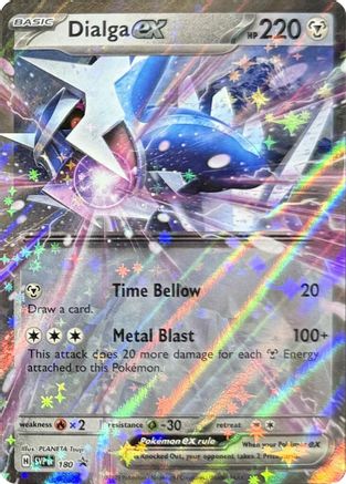 Dialga ex 180 - SV Scarlet & Violet Promo Cards Holofoil