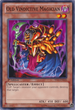 Old Vindictive Magician [YS13-EN020] Common - Josh's Cards