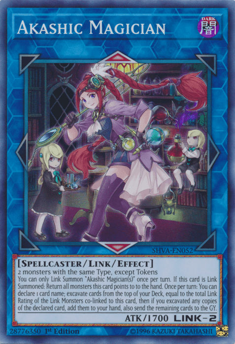 Akashic Magician [SHVA-EN052] Super Rare - Josh's Cards