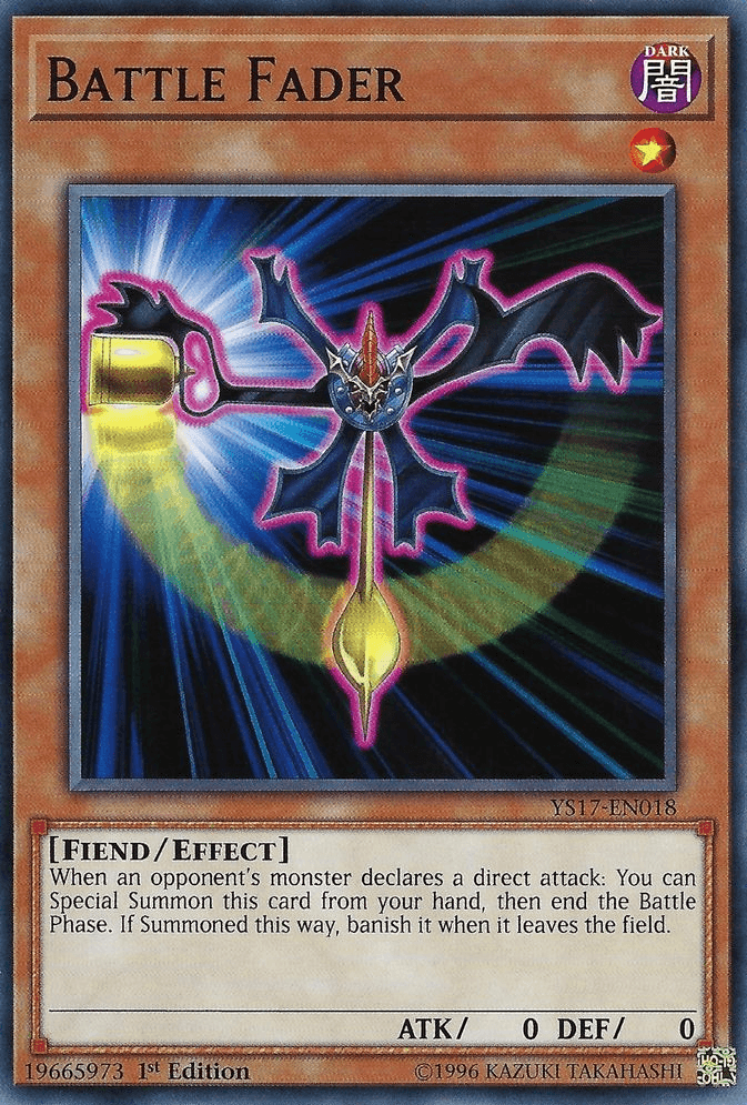 Battle Fader [YS17-EN018] Common - Josh's Cards