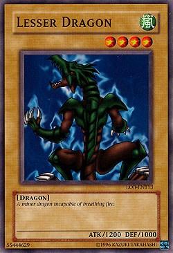 Lesser Dragon [LOB-EN113] Common - Josh's Cards