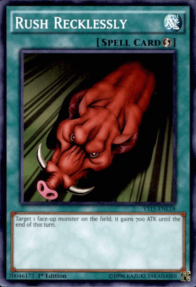 Rush Recklessly [YS15-ENL18] Common - Josh's Cards