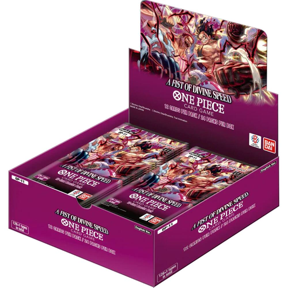 One Piece: A Fist of Divine Speed OP-11 Booster Box