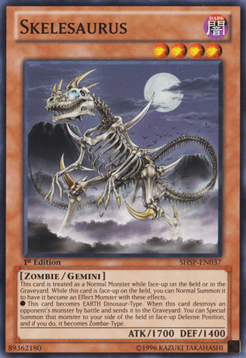 Skelesaurus [SHSP-EN037] Common - Josh's Cards