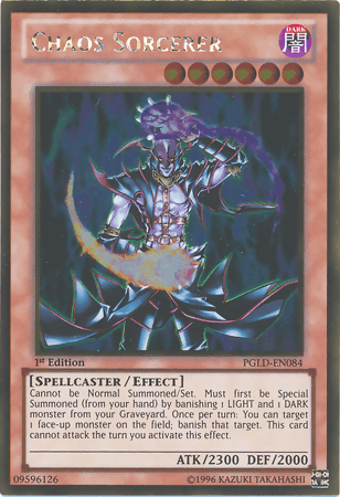 Chaos Sorcerer [PGLD-EN084] Gold Rare - Josh's Cards