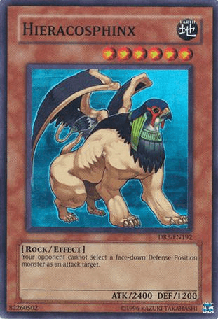 Hieracosphinx [DR3-EN192] Super Rare - Josh's Cards