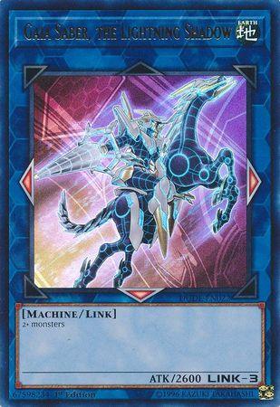 Gaia Saber, the Lightning Shadow [DUDE-EN022] Ultra Rare - Josh's Cards