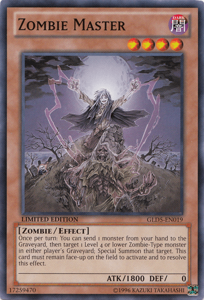 Zombie Master [GLD5-EN019] Common - Josh's Cards