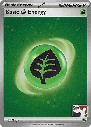 Basic Grass Energy (Cosmo Holo) 009 - Prize Pack Series Cards - Holofoil