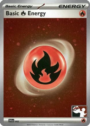 Basic Fire Energy (Cosmo Holo) 010 - Prize Pack Series Cards - Holofoil