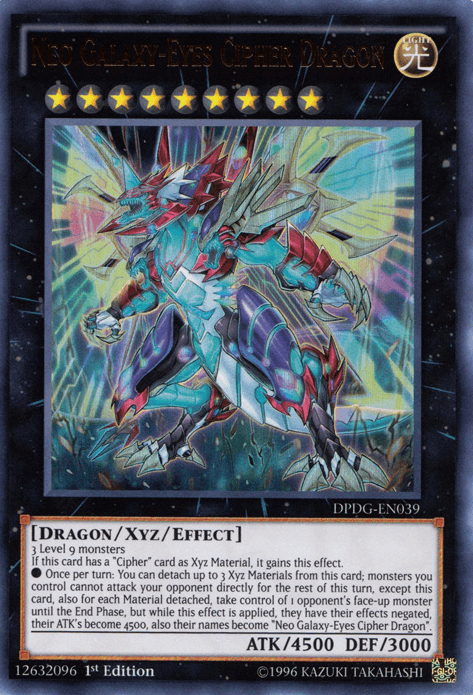 Neo Galaxy-Eyes Cipher Dragon [DPDG-EN039] Ultra Rare - Josh's Cards