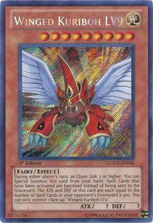 Winged Kuriboh LV9 [LCGX-EN043] Secret Rare - Josh's Cards