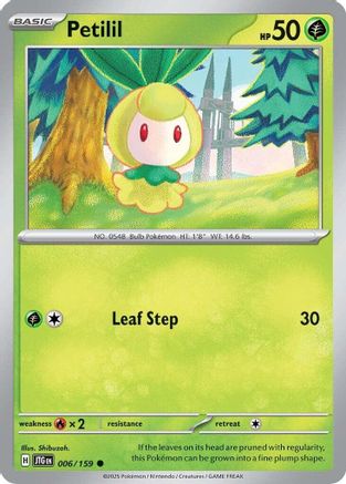 Petilil 006/159 - SV09 Journey Together Reverse Holofoil