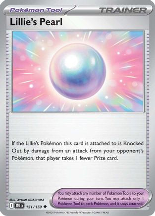 Lillie's Pearl 151/159 - SV09 Journey Together Reverse Holofoil