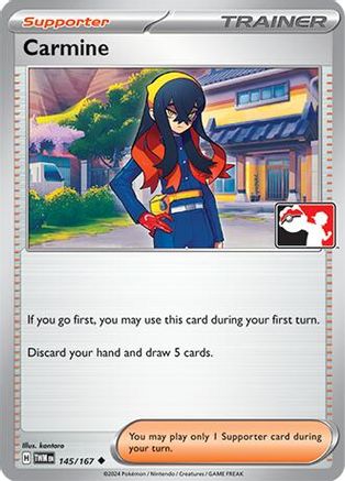 Carmine 103/131 - Prize Pack Series Cards