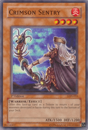 Crimson Sentry [LON-033] Common - Josh's Cards
