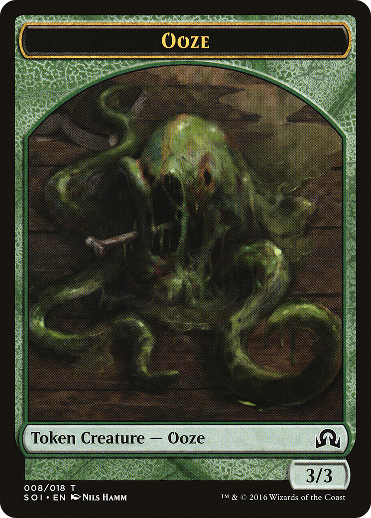 Ooze (SOI-008) - Shadows over Innistrad Tokens