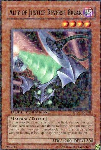 Ally of Justice Reverse Break [DT02-EN080] Rare - Josh's Cards